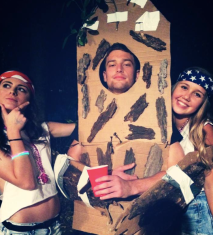 Picture from this past Halloween with a couple friends.  Yes, I was a tree