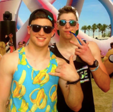 Me and and my friend Steven at the Coachella music festival last year